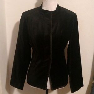 Coldwater Creek Velvet Jacket